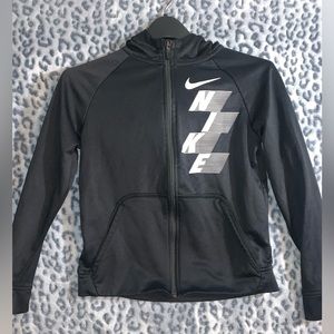 Boys Nike Dri Fit Full-zip Hoodie